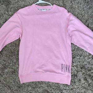 Pink crew neck